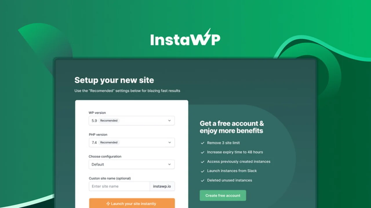 InstaWP | AppSumo: Revolutionize Your WordPress Workflow