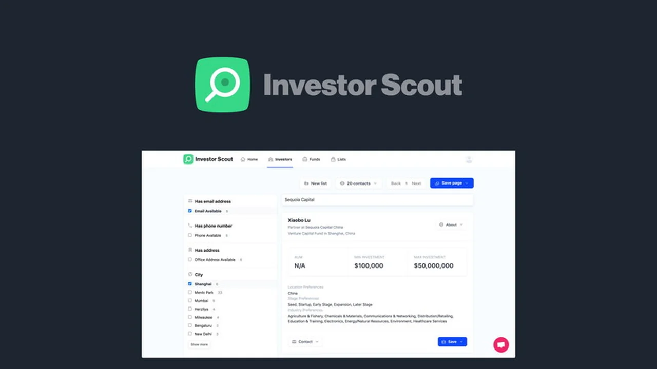 Investor Scout: Your Gateway to Seed Funding Connections