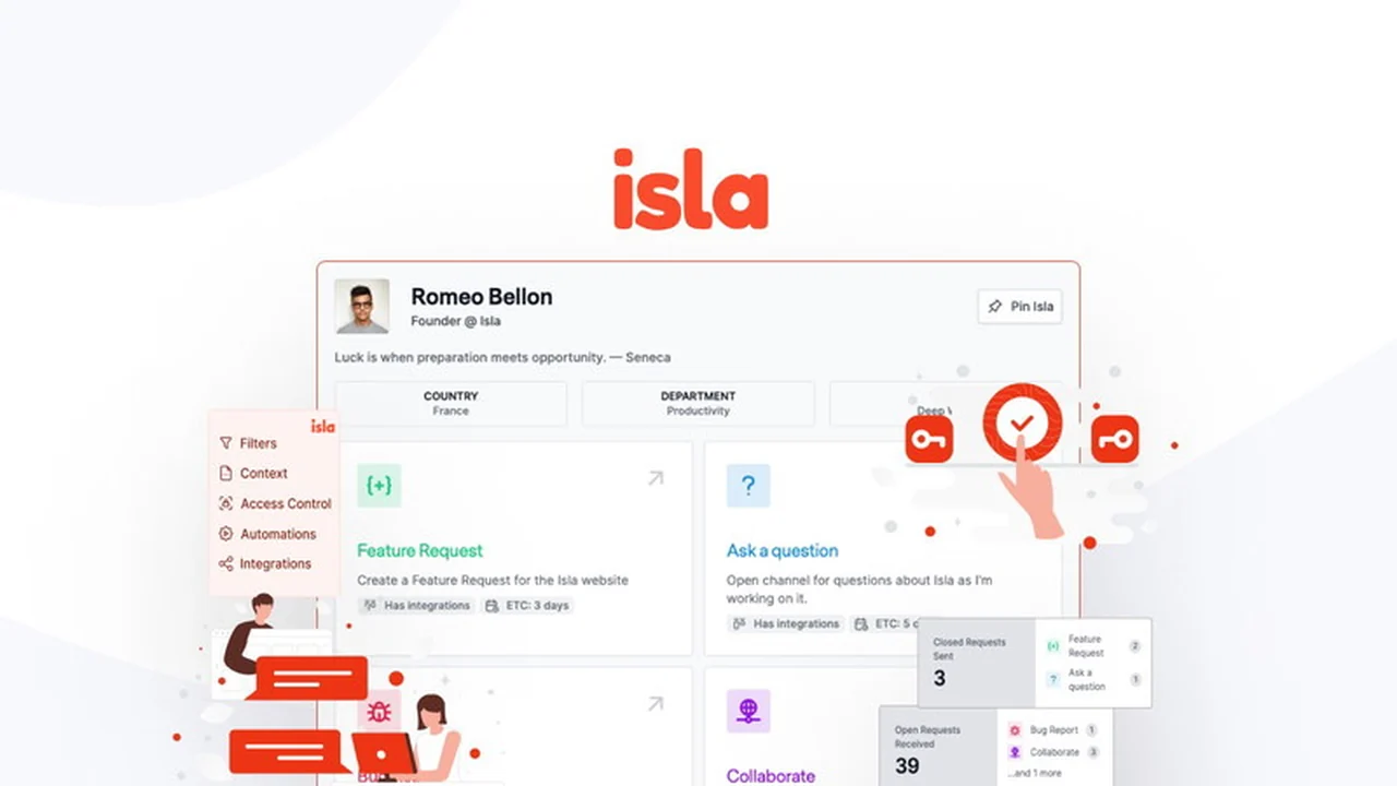 Isla | AppSumo Review: Streamline Your Work Requests Effortlessly