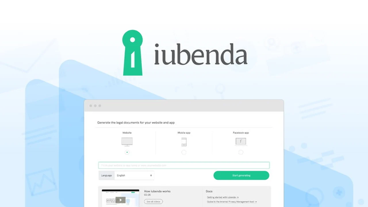 iubenda - Keep Compliant with Privacy Laws for Your Business