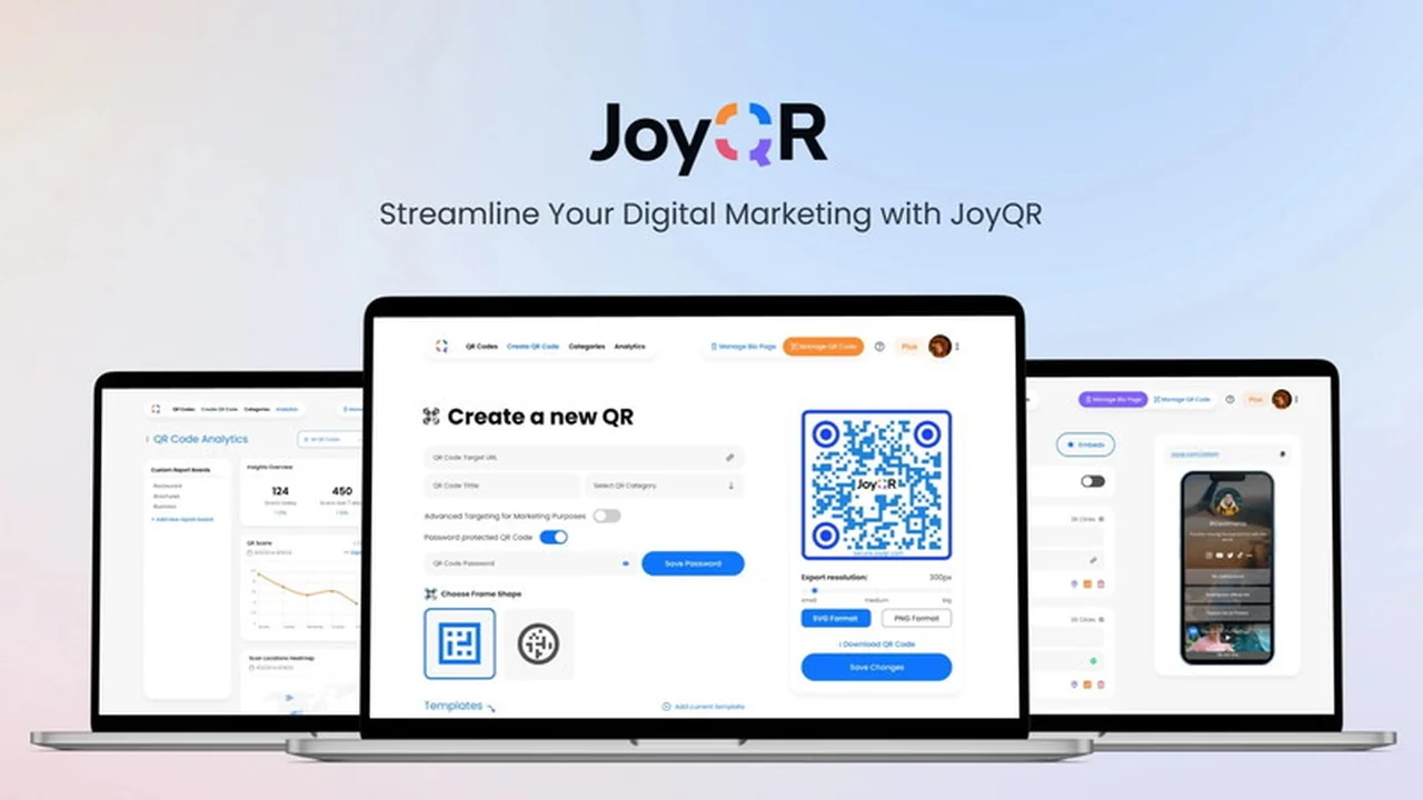 JoyQR Review: Elevate Your Digital Marketing with Custom QR Codes and Link-in-Bio Pages