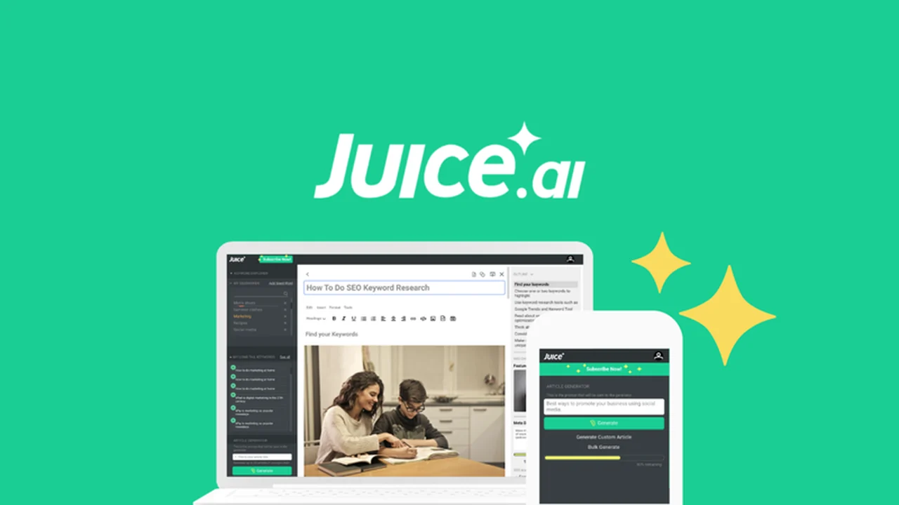 Juice.ai Review: Effortless SEO Content Creation