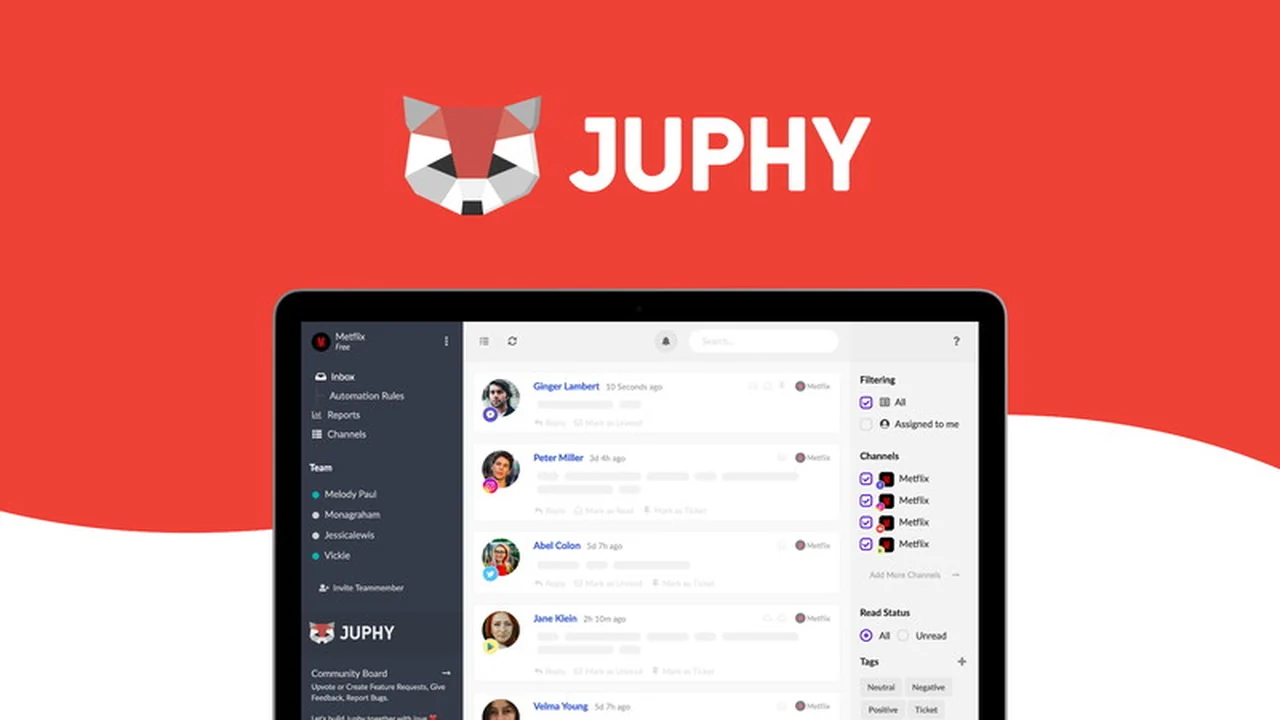 Juphy: Streamline Your Customer Support with a Unified Inbox