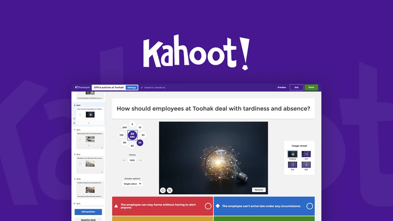 Kahoot - Supercharge your team’s training | AppSumo Review