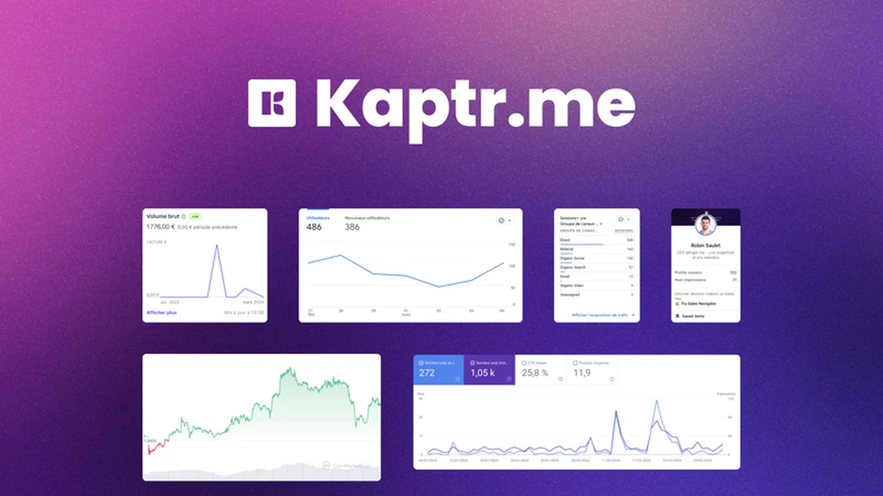 Kaptr.me - Plus Exclusive: Effortless Live Data Capture for Your Business