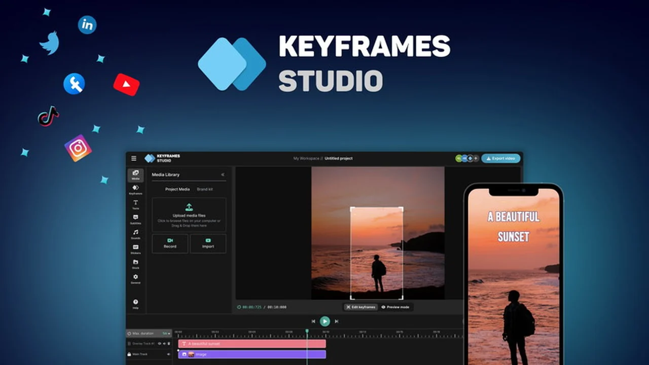 Keyframes Studio: Streamline Your Social Media Video Creation