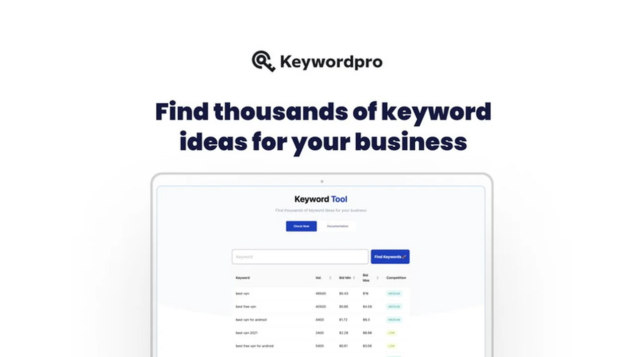 KeywordPro Review: Discover High-Traffic Keywords Effortlessly
