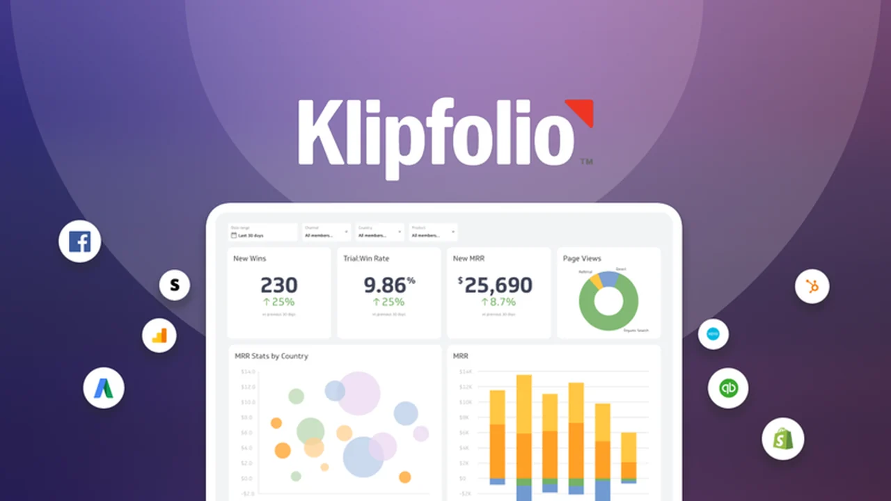 Klipfolio - Create Dashboards and Analyze Data with AppSumo Deal