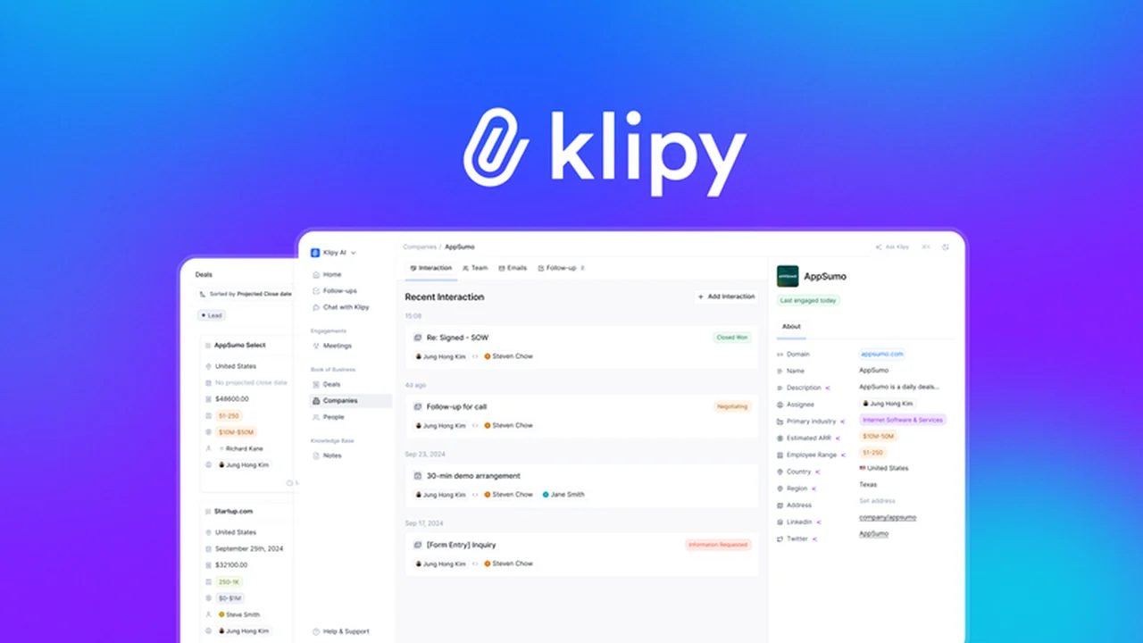 Klipy - Fully Automated CRM for Small Businesses: An In-Depth Review