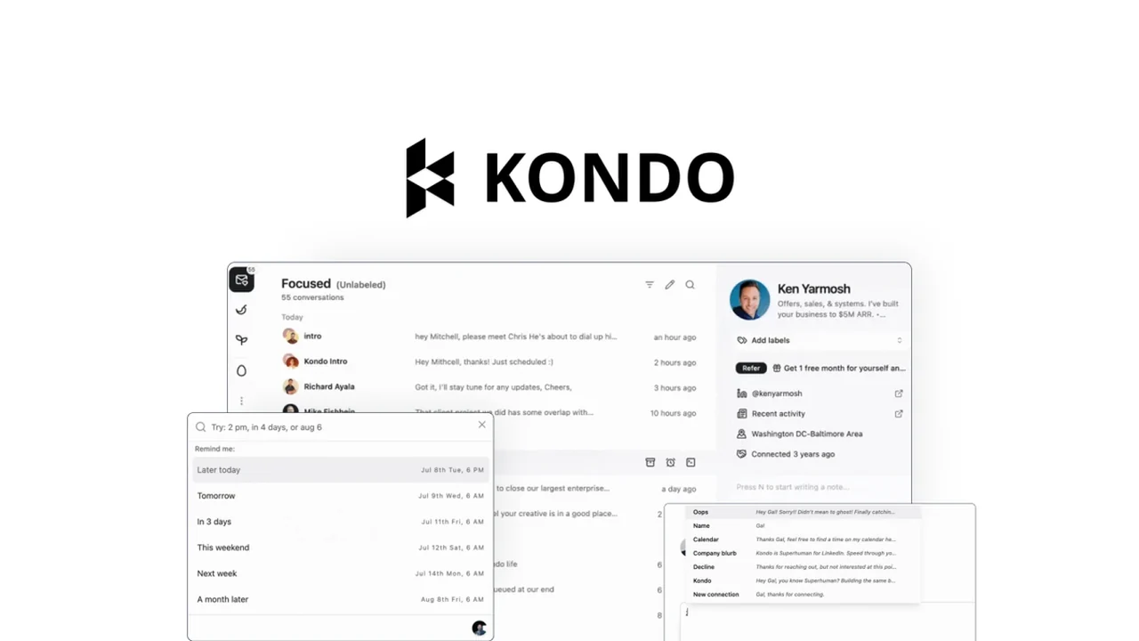 Kondo – Plus Exclusive Review: Master Your LinkedIn Outreach