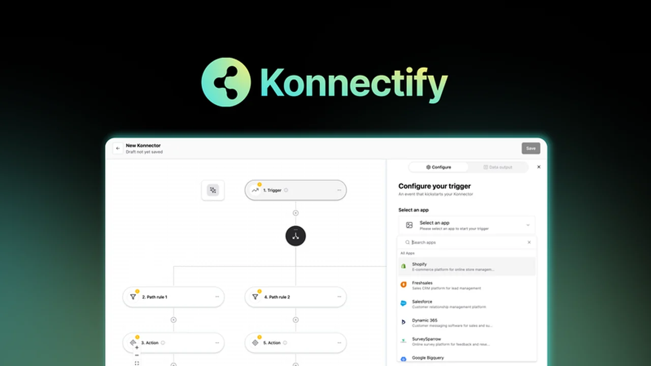 Konnectify – Streamline Your Work with No-Code Automation