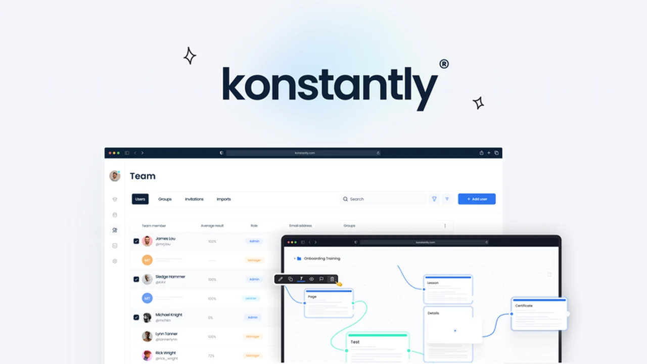 Konstantly Review: Effortless Workplace Course Creation for Teams