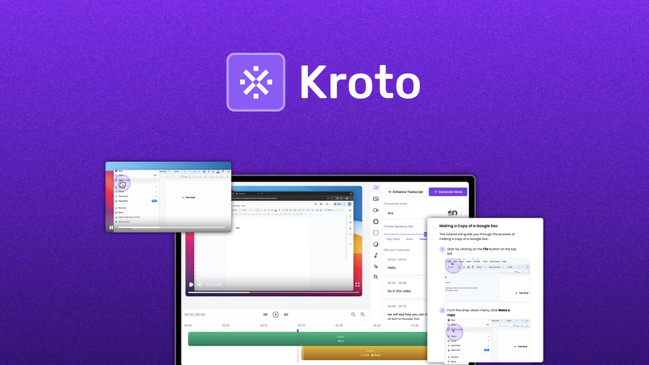 Kroto – AI-Powered Guides and How-To Videos