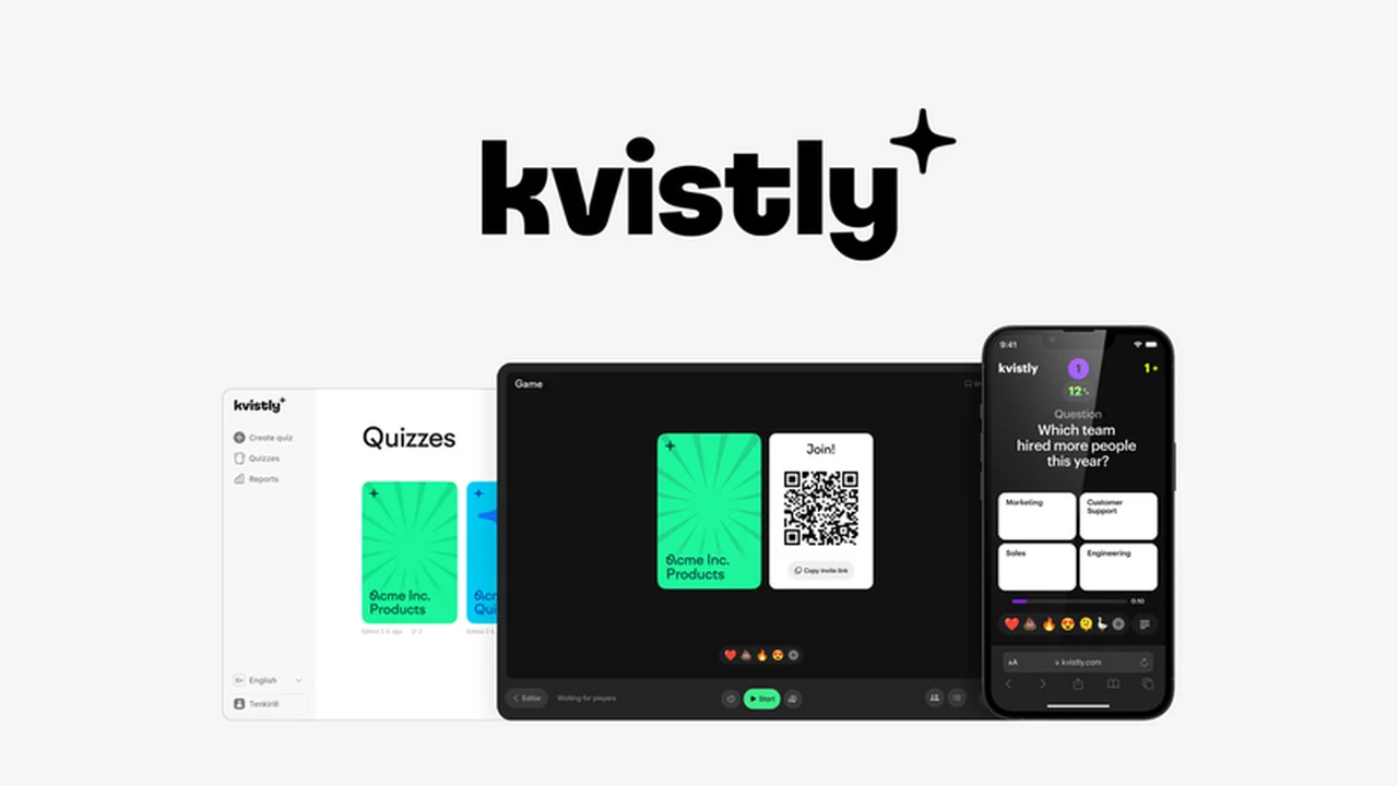 Kvistly - AI-Powered Quiz Builder for Engaging Team Training