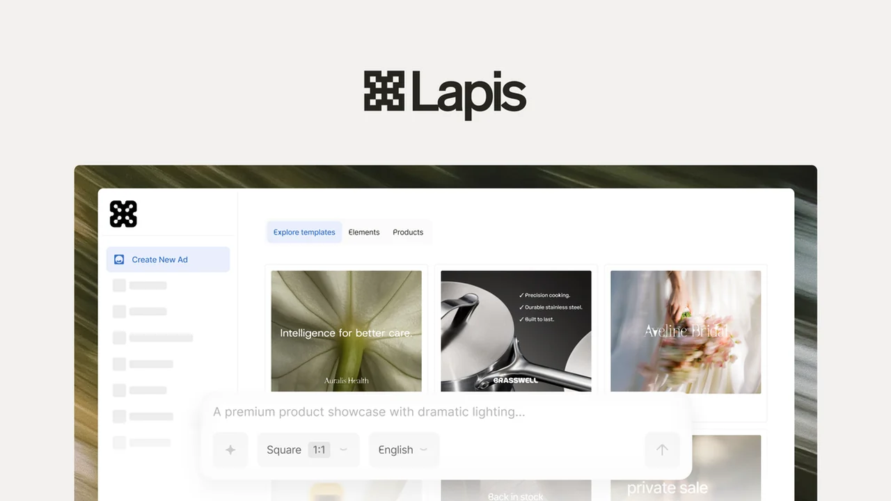 Lapis - Generate on-brand image ads with AI | AppSumo Review