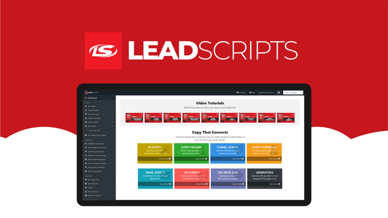 LeadScripts – Fill-in-the-blank copywriting engine | AppSumo Review