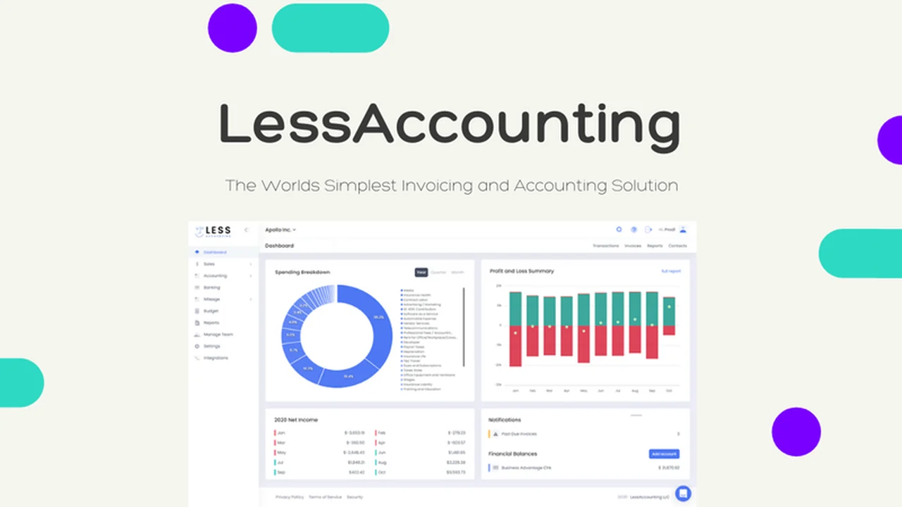 Less Accounting | AppSumo: Streamline Your Small Business Finances