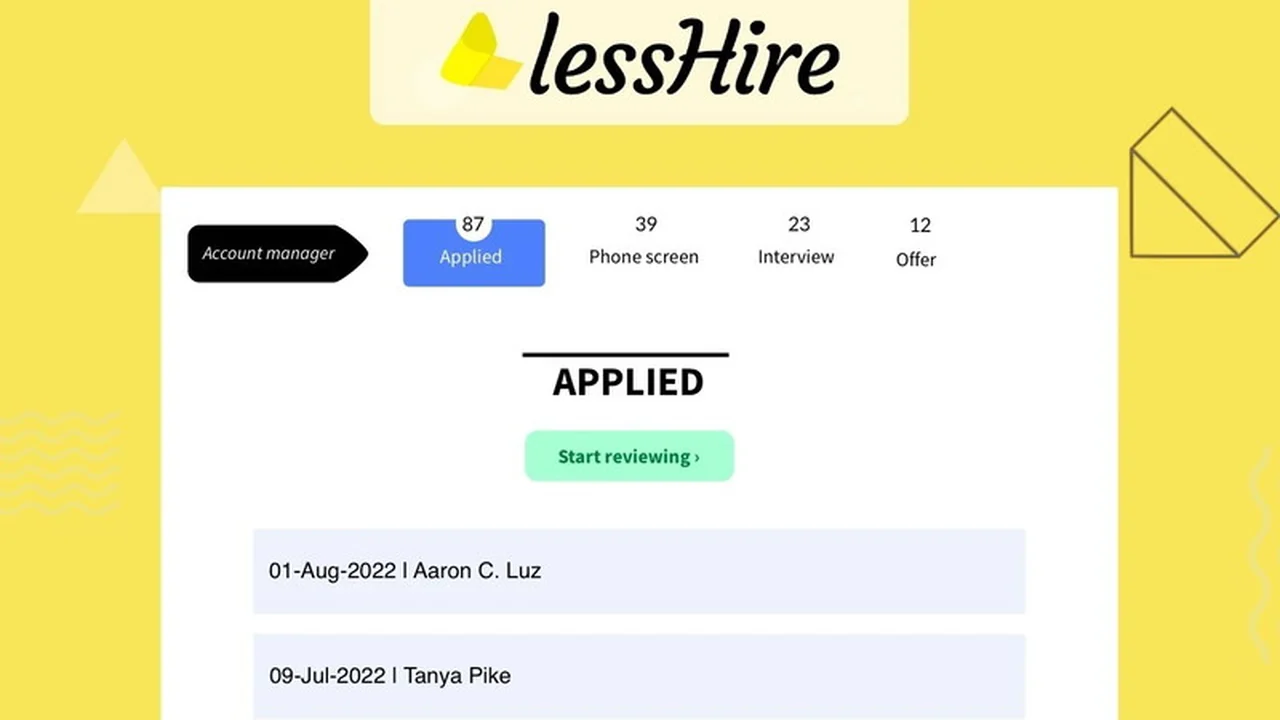 LessHire | AppSumo Review: Streamlining Your Recruitment