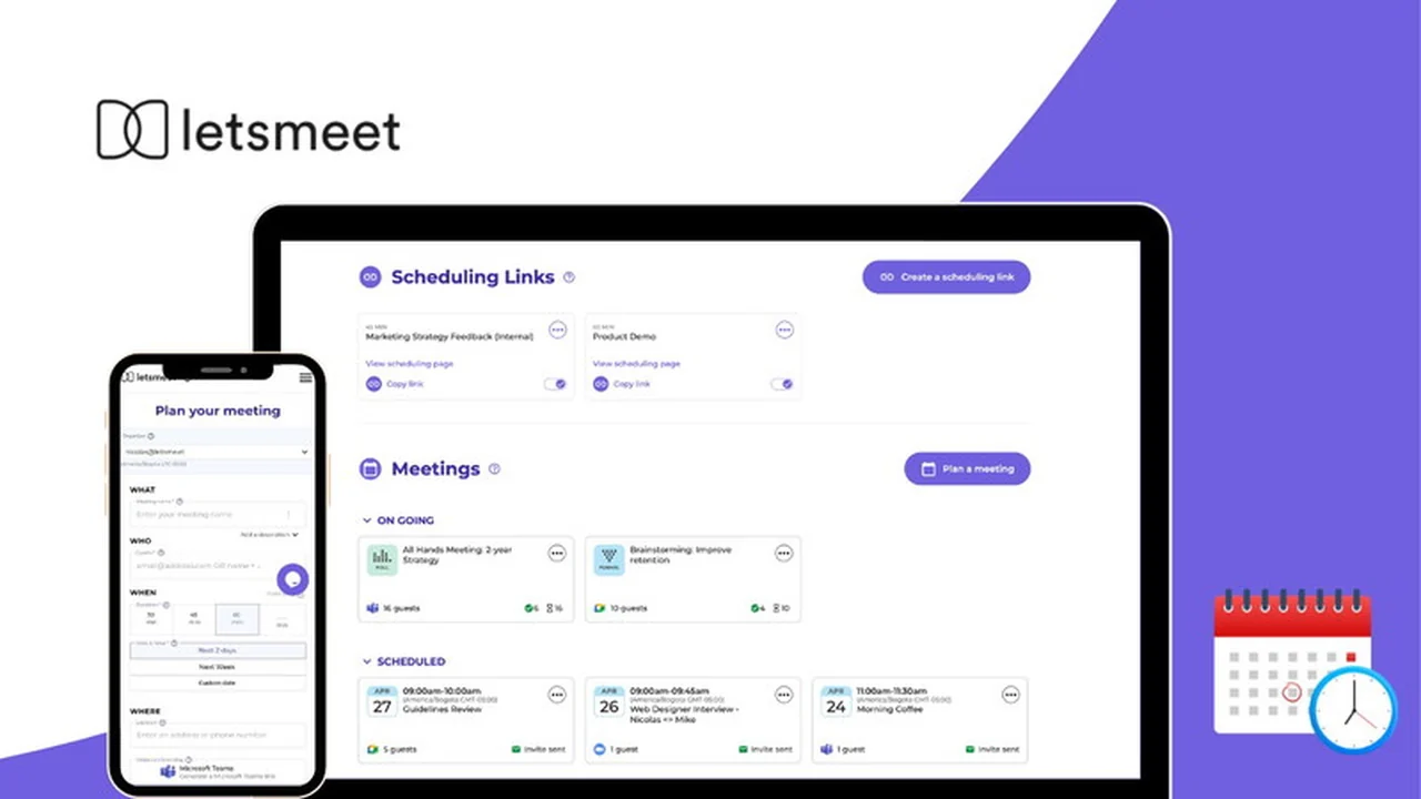 Letsmeet | AppSumo Review: Streamline Your Business Scheduling Effortlessly