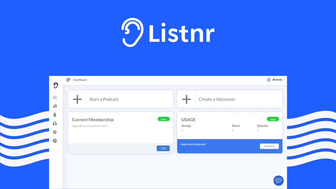 Listnr | AppSumo: Revolutionize Your Podcast Creation