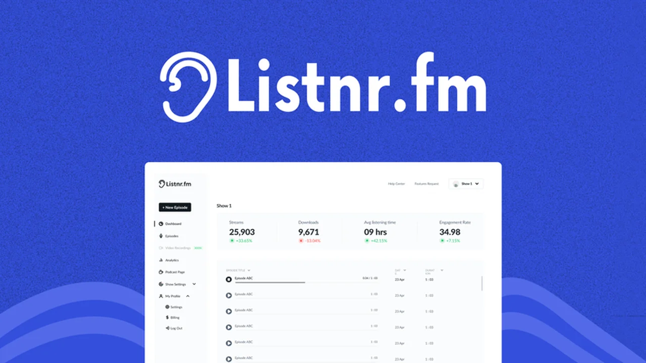 Listnr.fm Review: Launch Podcasts and Audiobooks Effortlessly