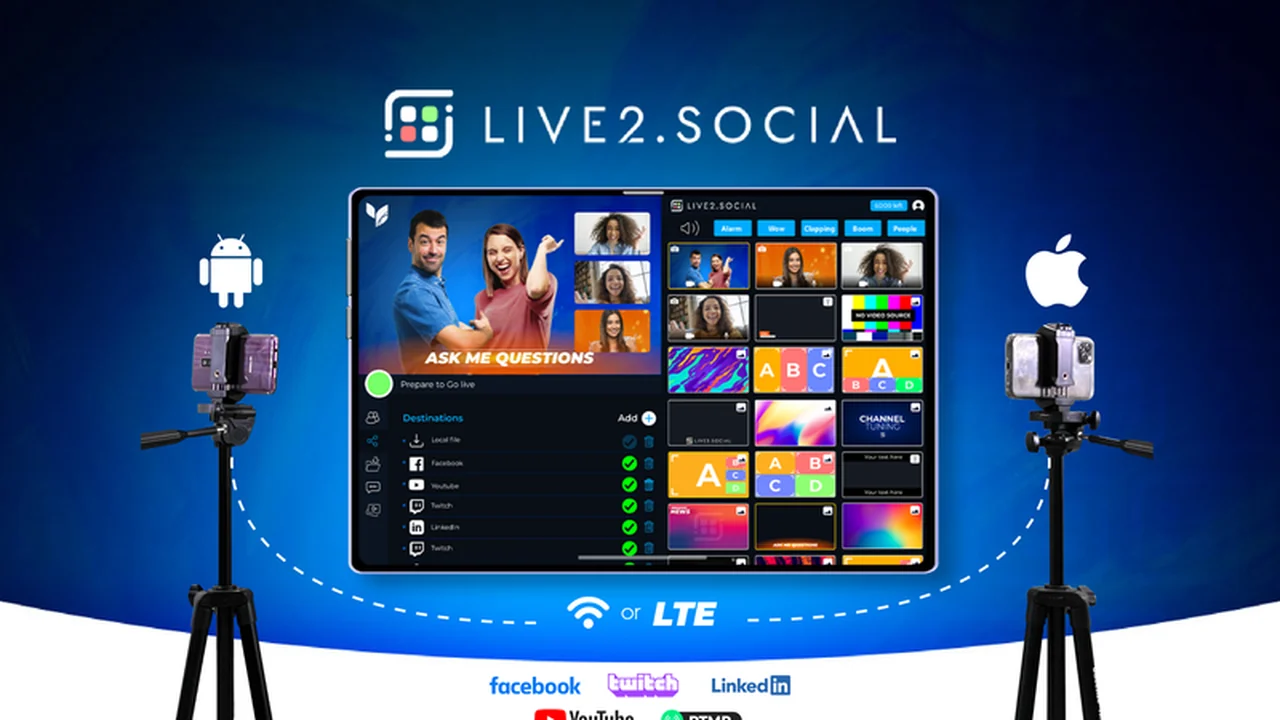 Live2.Social – Stream from Multiple Smart Devices for Enhanced Broadcasting
