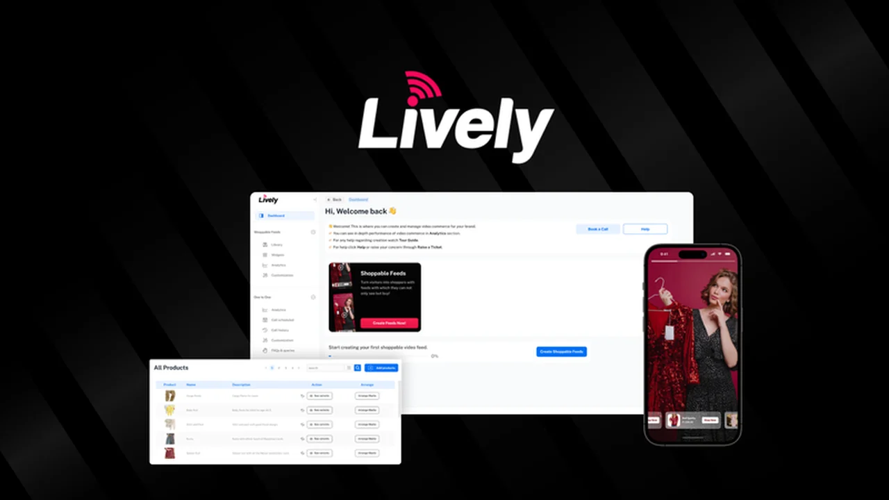 Lively - Create Engaging, Shoppable Videos for Your Website