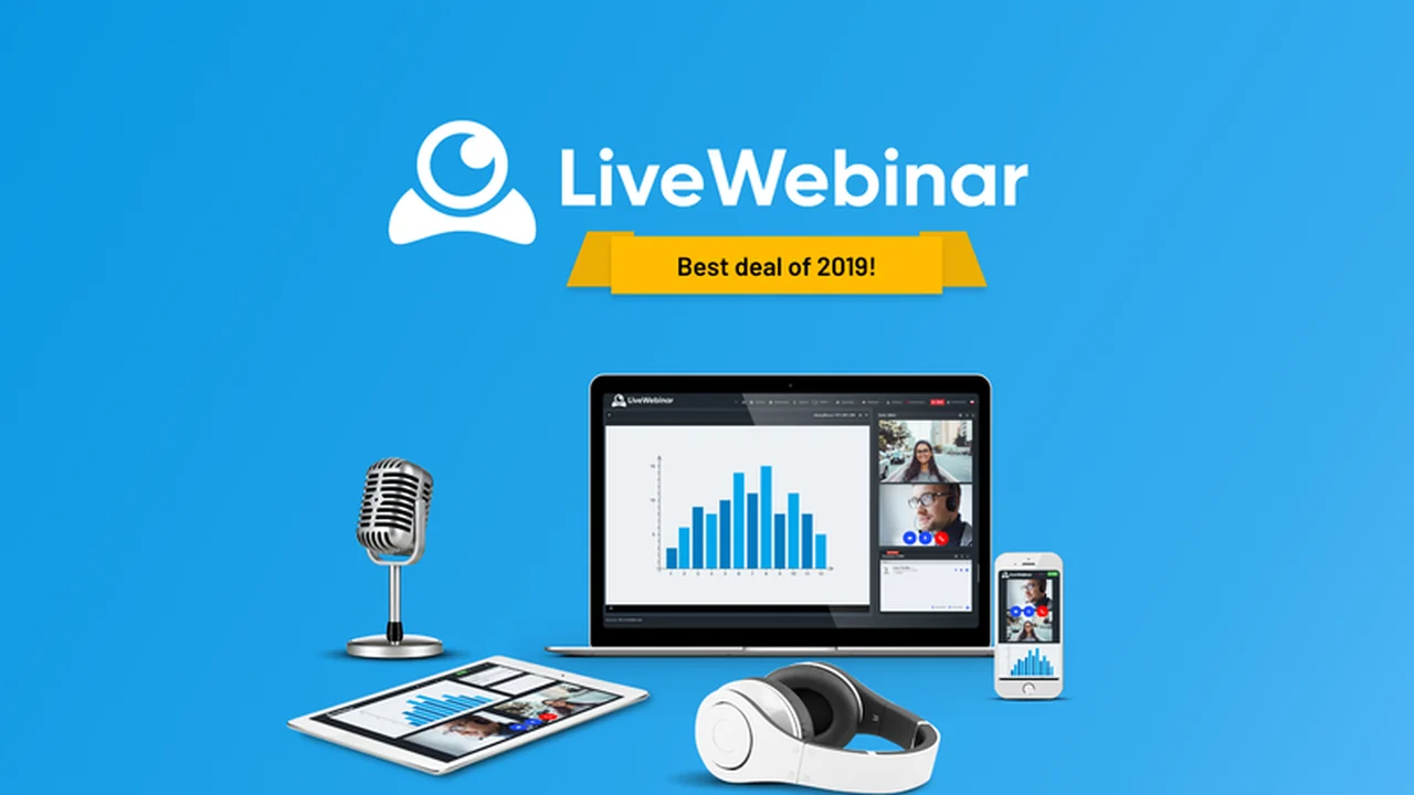 LiveWebinar – Host Engaging Live and Evergreen Webinars