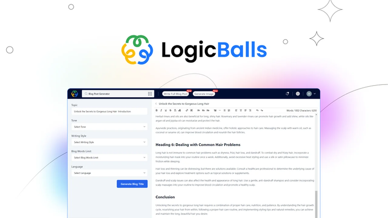 LogicBalls - Level up your writing with AI | AppSumo Review