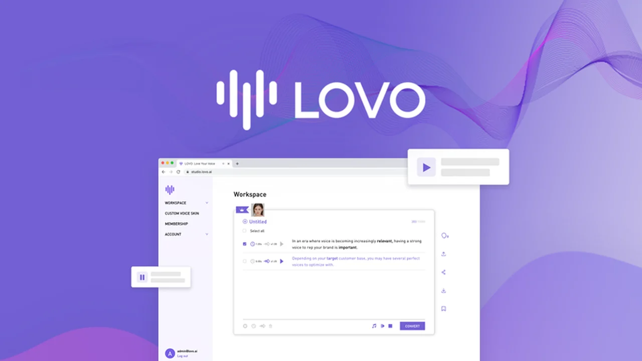 LOVO - Convert Text to Speech in Human-like Voices: A Comprehensive Review