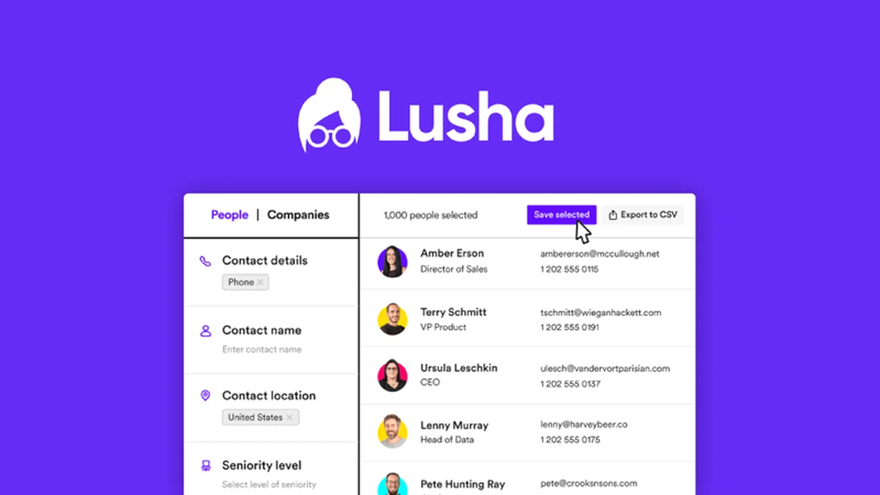 Lusha - Your B2B Prospecting Powerhouse
