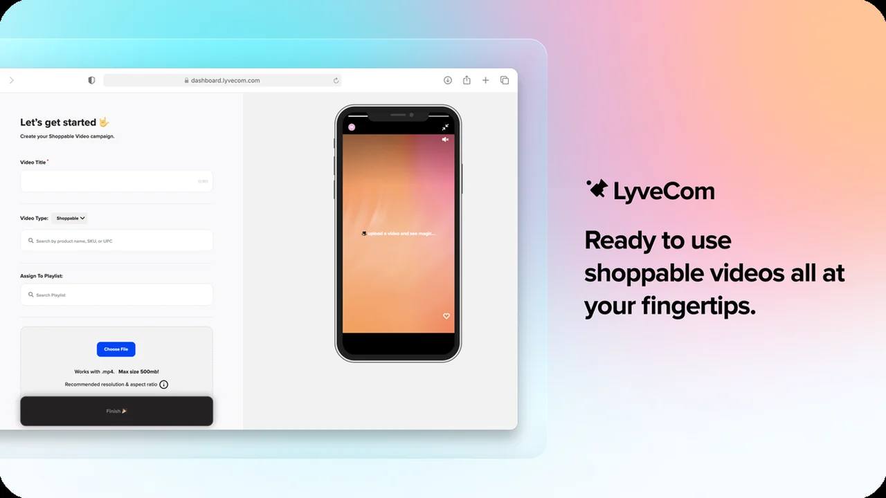 LyveCom – AI Script Generator for UGC Content Review