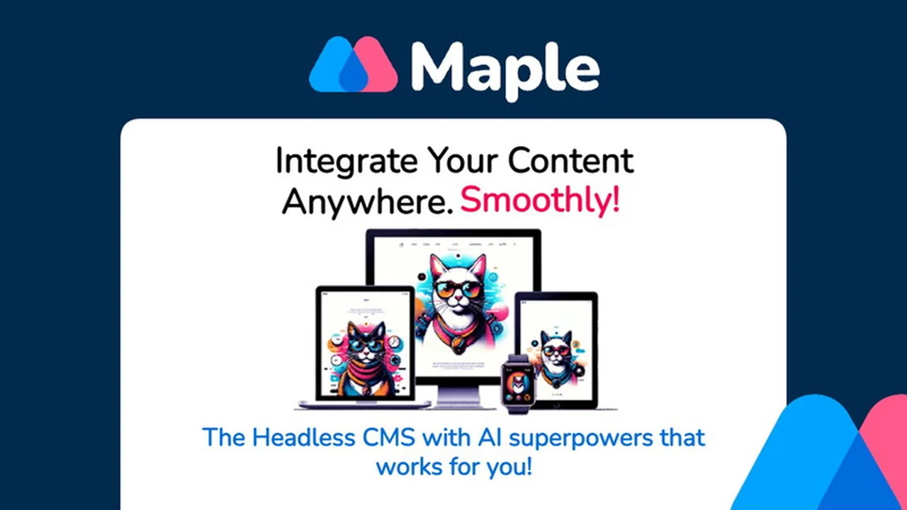 Maple CMS | AppSumo: Streamline Your Content Management with AI