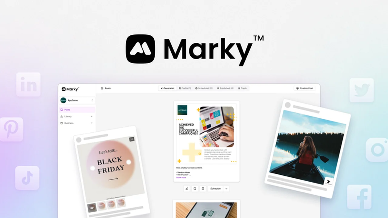 Marky: AI-Powered Social Media Marketing Automation