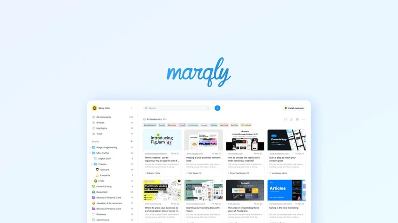 Marqly | AppSumo: Streamline Your Online Information Management