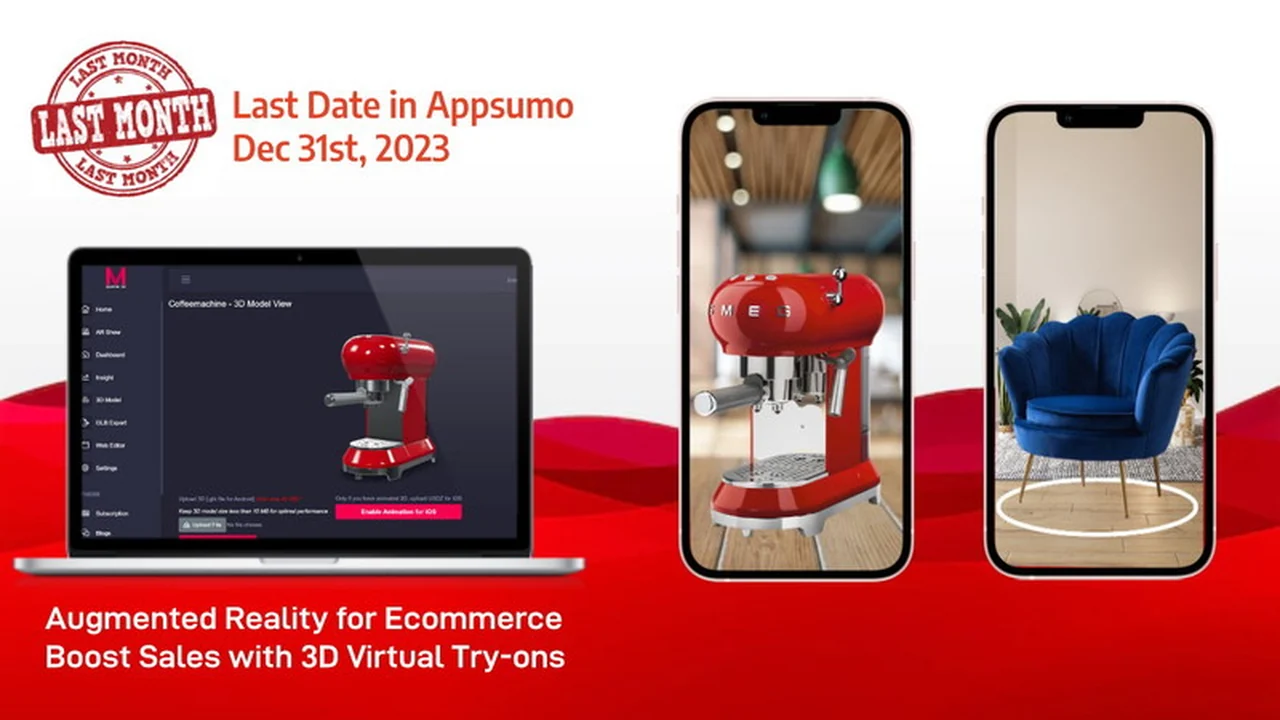 Marvin XR | AppSumo: Revolutionize Your E-commerce with WebAR