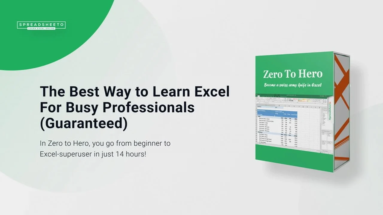 Master Microsoft Excel with Zero to Hero – Plus exclusive | AppSumo