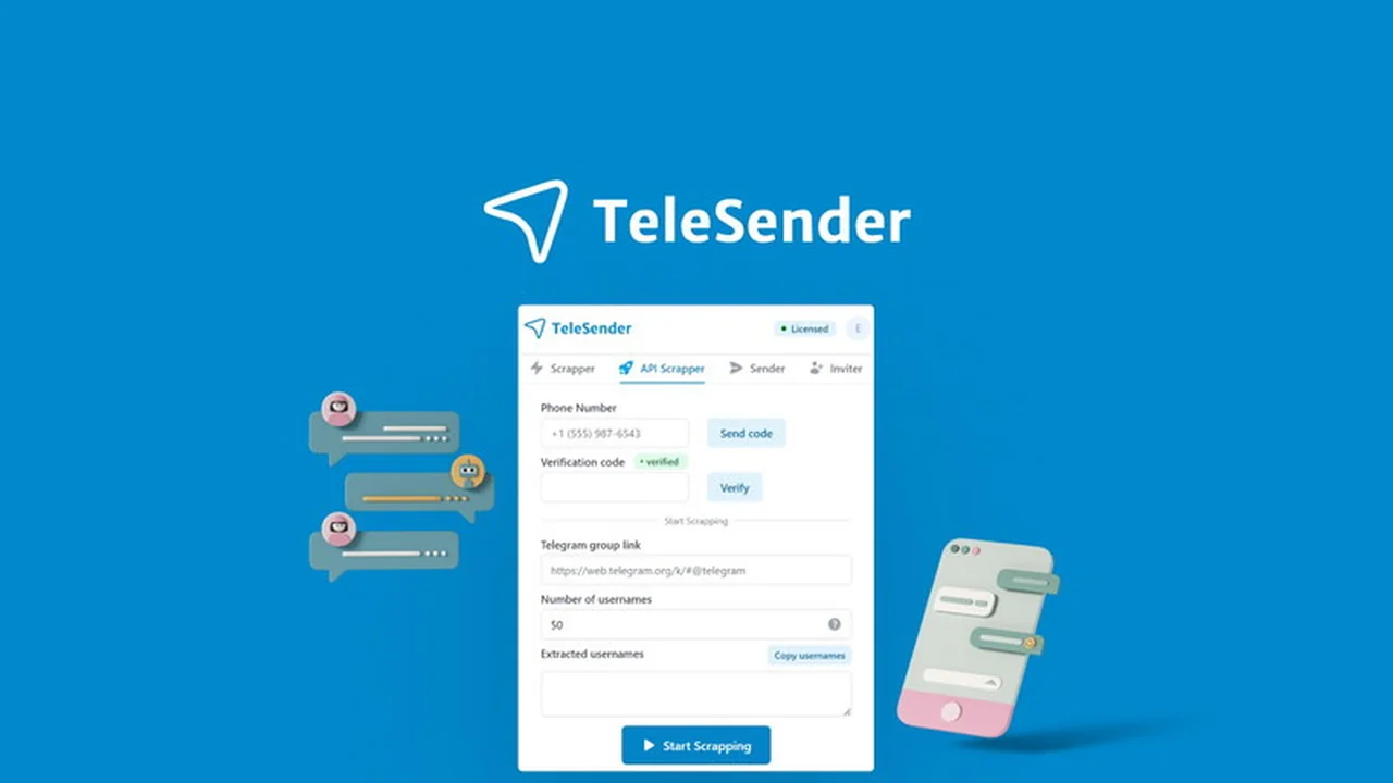 Master Your Telegram Marketing with Telesender – Telegram Marketing Companion