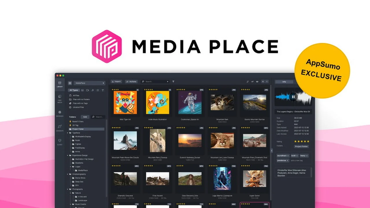 MediaPlace | AppSumo: Streamline Your Creative Workflow