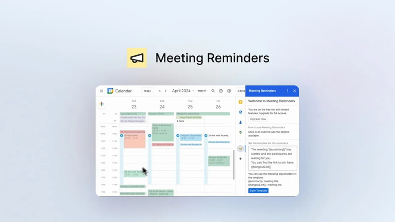 Meeting Reminders | AppSumo: Streamline Your Schedule