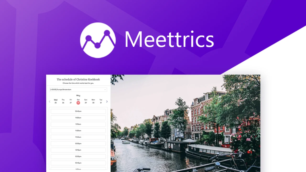 Meettrics - Design Your Own Scheduling Portal | AppSumo Review
