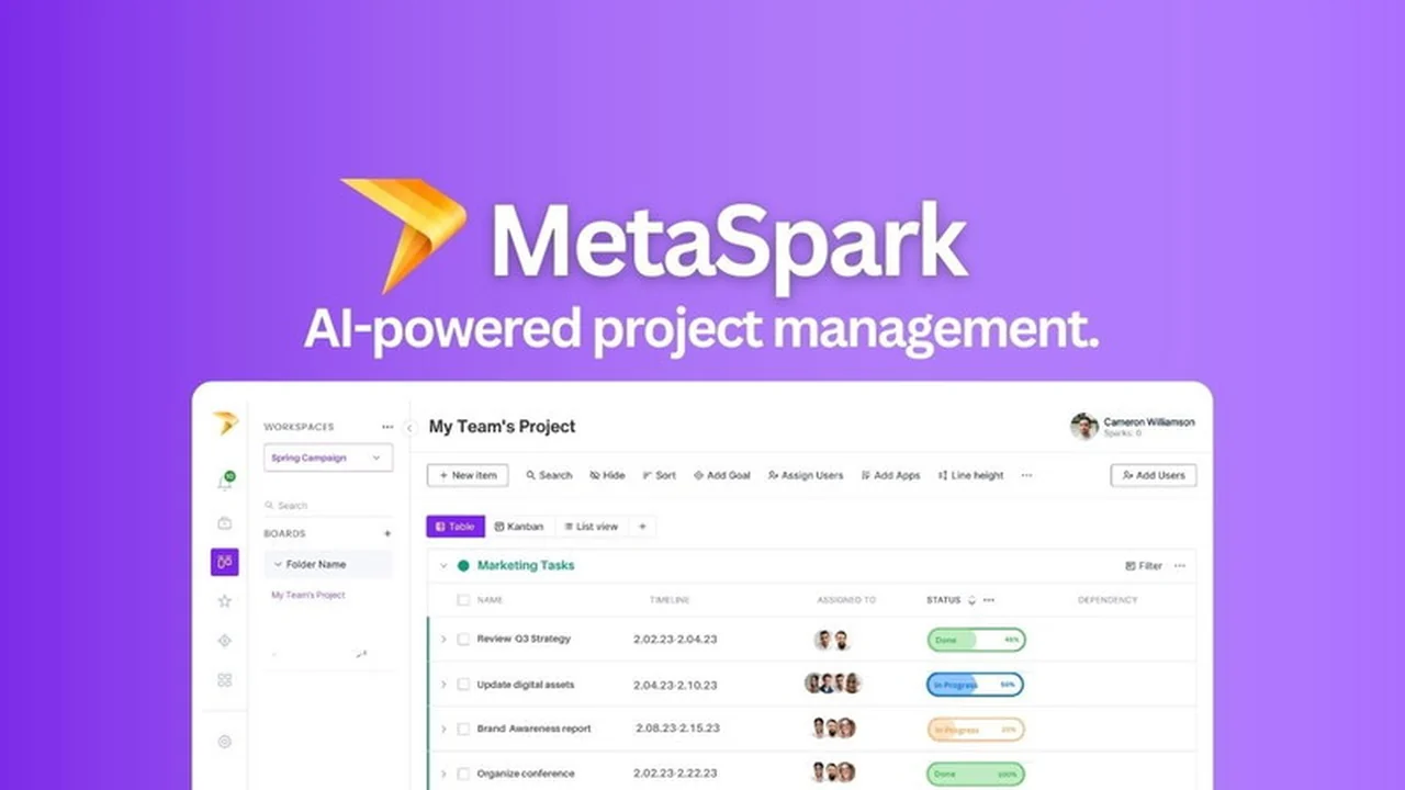 MetaSpark | AppSumo Review: Streamline Your Projects with AI Automation