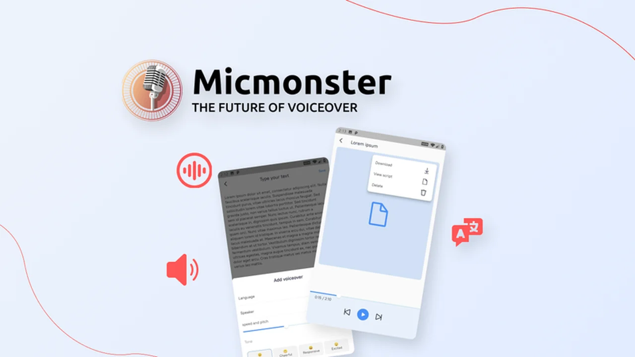 MicMonster | AppSumo Review: AI Voiceovers Made Simple
