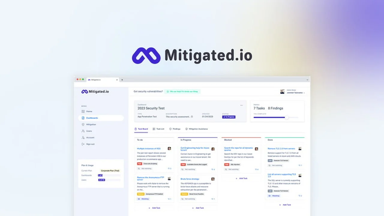 Mitigated.io | AppSumo: Streamline Your Security Remediation Workflow