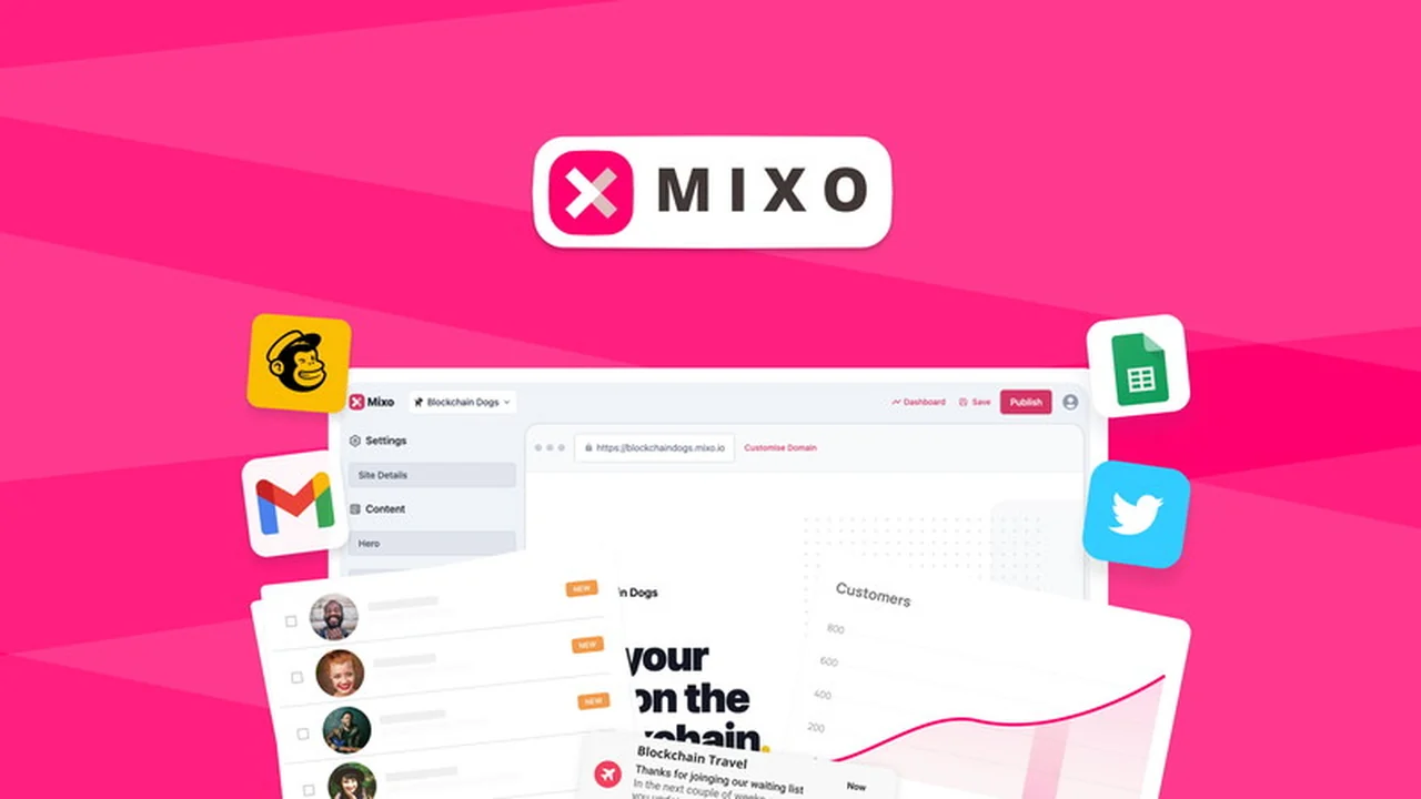 Mixo | AppSumo: Launch & Validate Startup Ideas in Seconds
