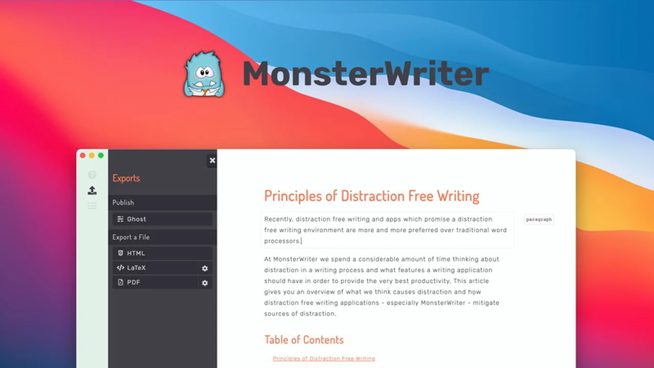MonsterWriter (macOS/Windows) | AppSumo: A Comprehensive Review