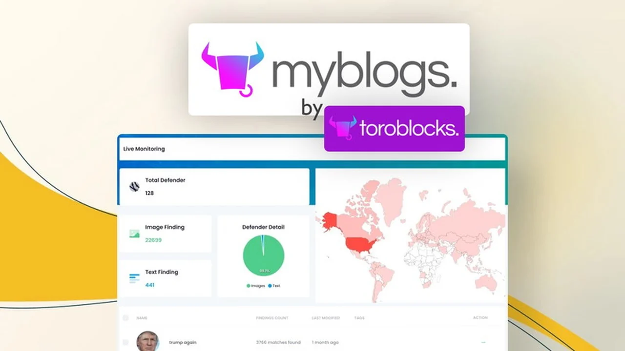 myBlogs by Toroblocks | AppSumo: Secure Your Content with Blockchain