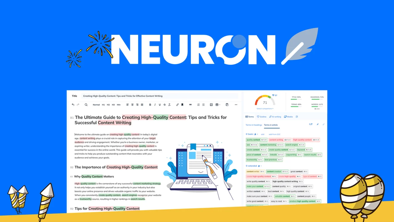 NEURONwriter - Write SEO Content with AI: A Comprehensive Review