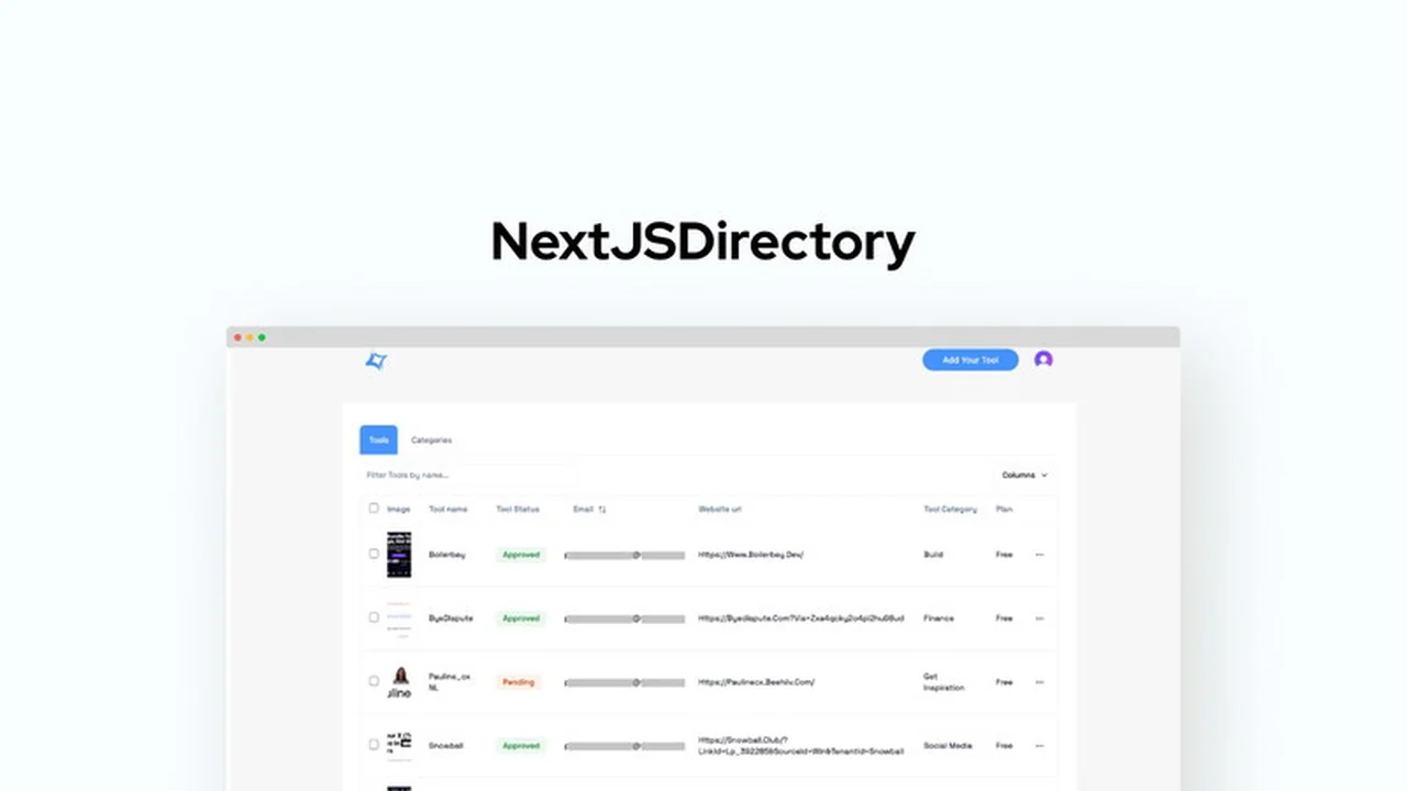 NextJSDirectory | AppSumo: Launching Directory Websites Effortlessly