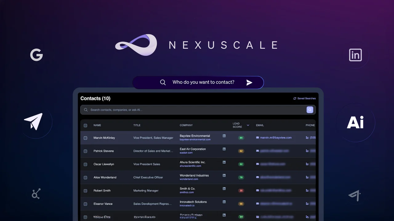 Nexuscale AI: Your 24/7 B2B Lead Generation and Closing Partner
